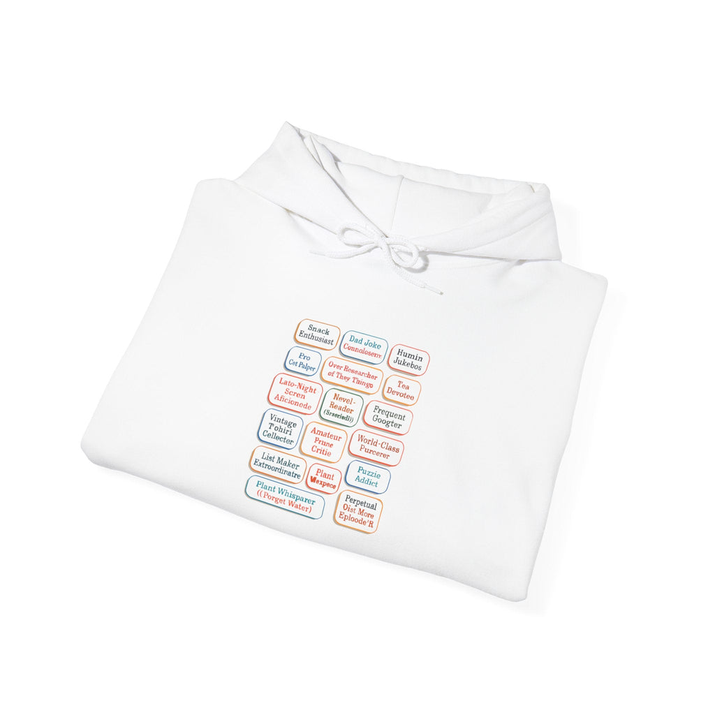 Hoodie — Pastel Motivation Quote Grid Printify