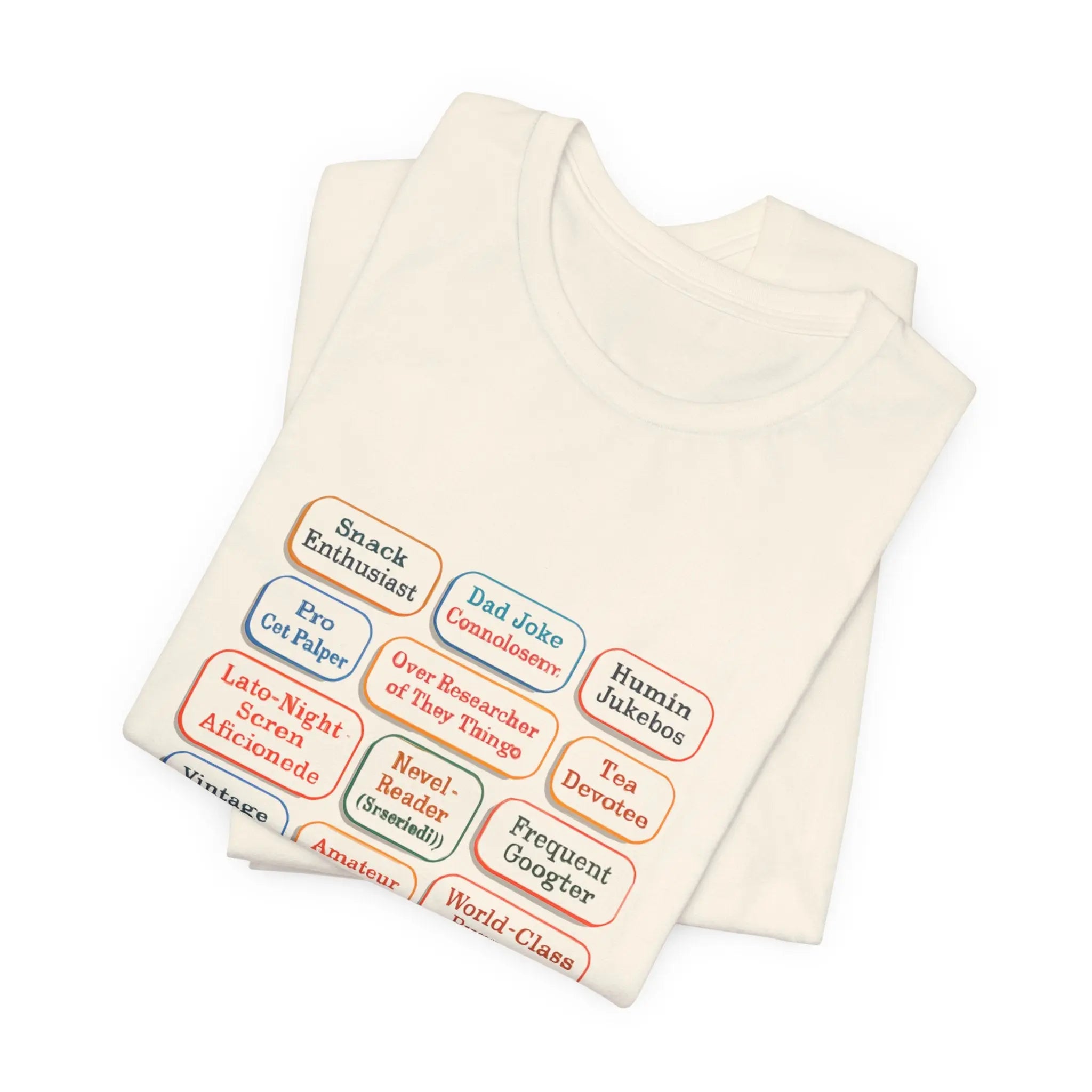 Word Bubble Tee — Funny Conversation Starters Graphic T‑Shirt Printify
